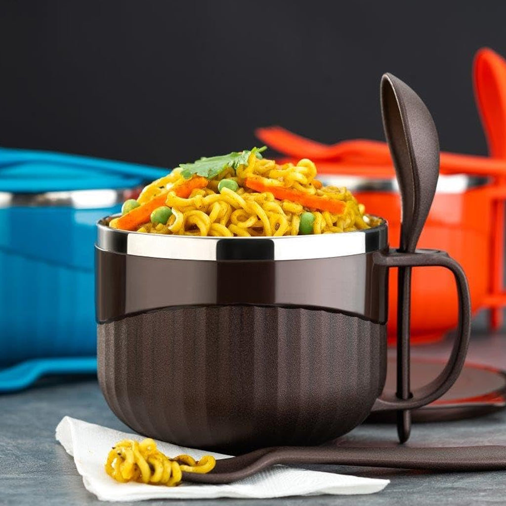 Home Chef Tangy Twist Insulated Lunch Bowl (Approx 650ml  1 Pc)