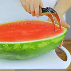 Stainless steel fruit slicer