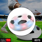 Interactive hover LED ball, ideal for household fun and children's games.