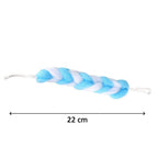 Small size bath scrubbers, pack of 6, for effective exfoliation and cleansing.