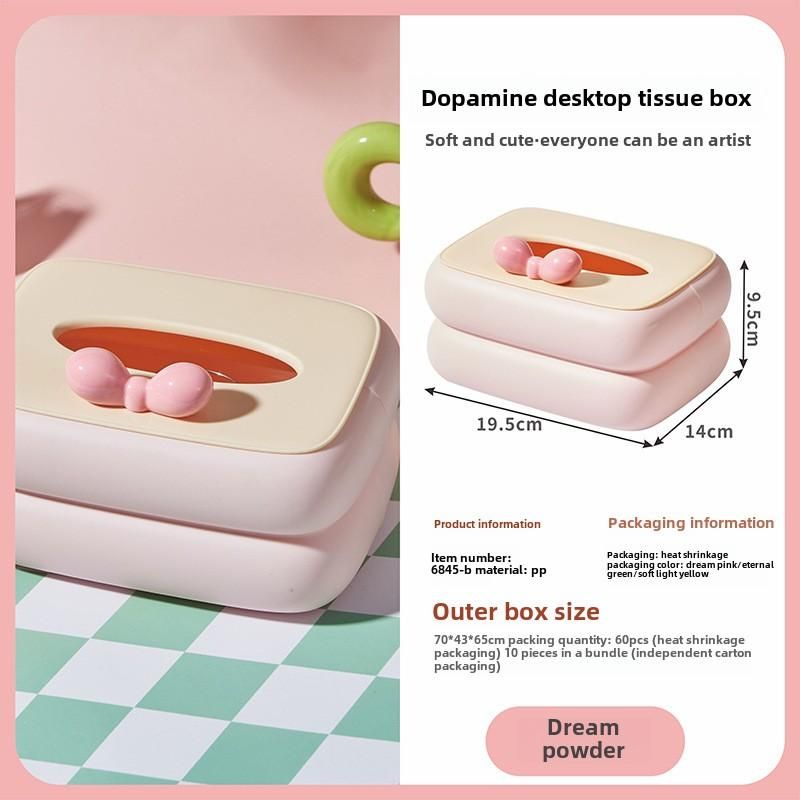 Creative Square Tissue Box Napkin Holder