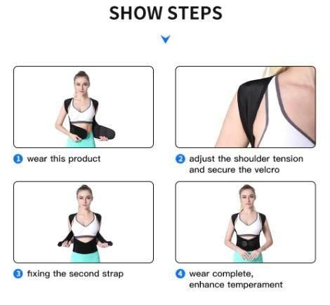 Adjustable Back Posture Corrector Belt