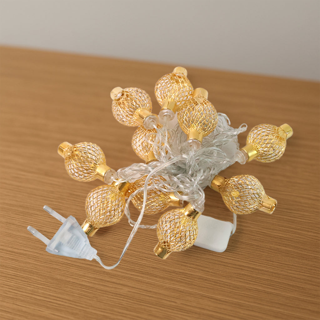 Decorative Metal Ball Led String Light (3 Meter )